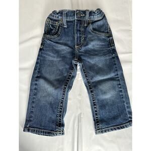 Wrangler 20X Toddler Boys 3T Regular Jeans Adjustable Waist Western Rodeo Cowboy
